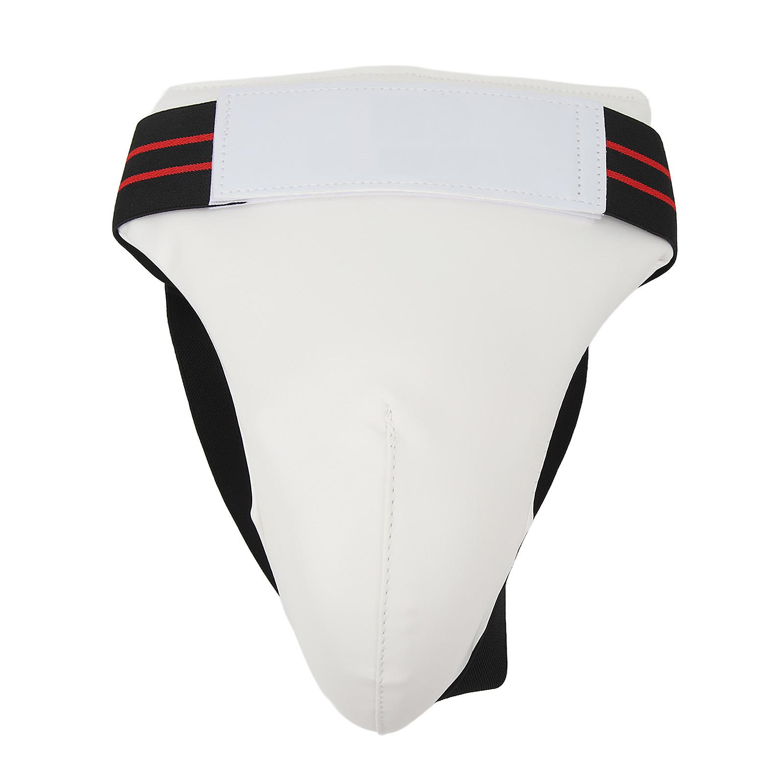 Boxing Groin Guard Protector Elastic Straps Adjustable Breathable Athletic Cup Groin Guard for Men XL 170 ~ 190cm / 66.93 ~ 74.8in