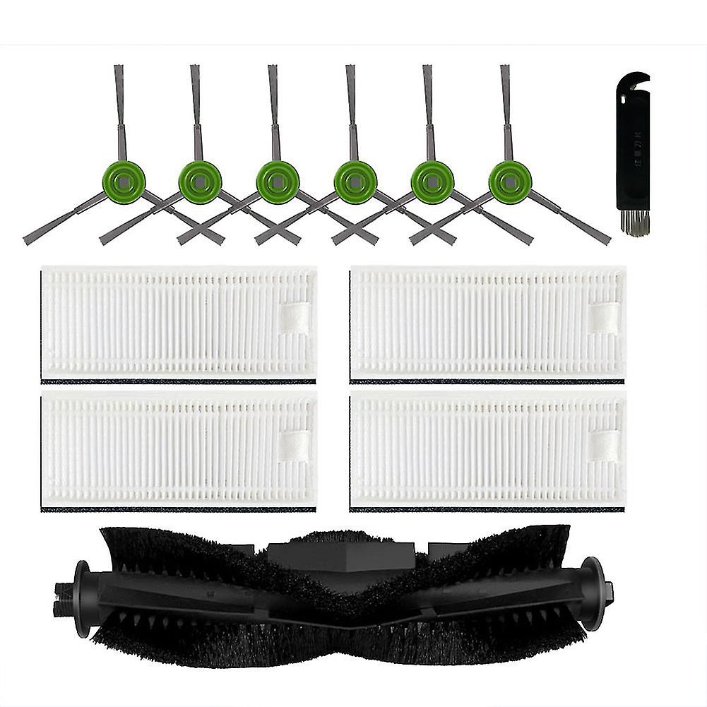 12 Pcs Main Brush Side Brush Hepa Filter Replacement For Thamtu G11