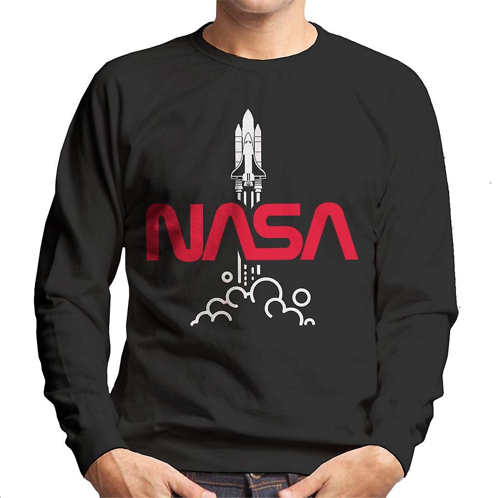 NASA Shuttle Launch Logo Men's Sweatshirt