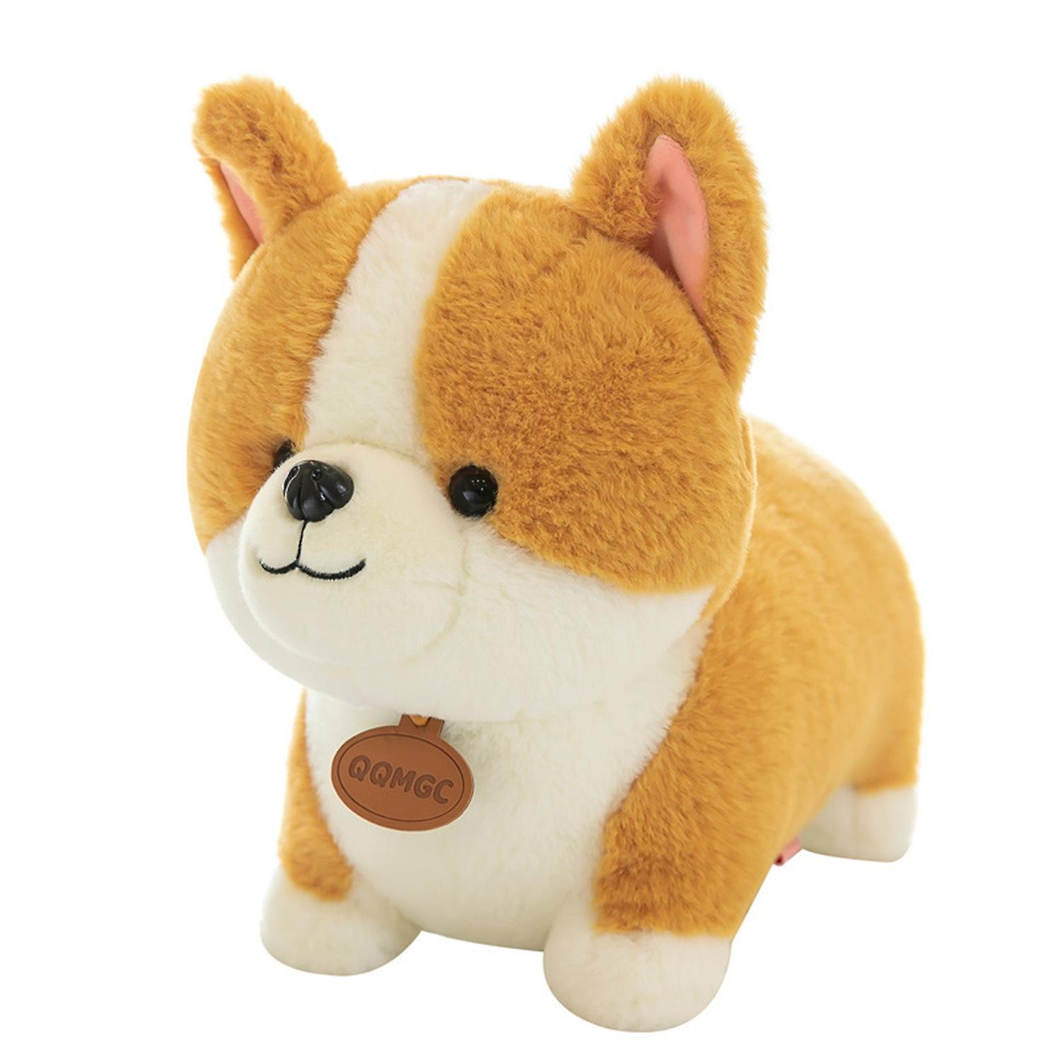 25/40cm Corgi Plush Toy Soft Cute Animal Doll Accompany And Comfort Hugging Pillow Short Leg Corgi