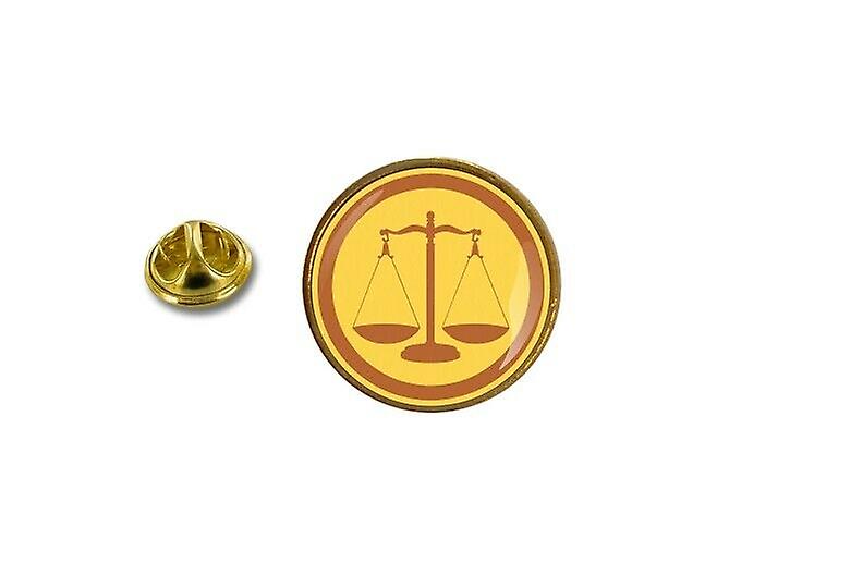 pine pine pine badge pin-apos;s metal with butterfly claw balance justce