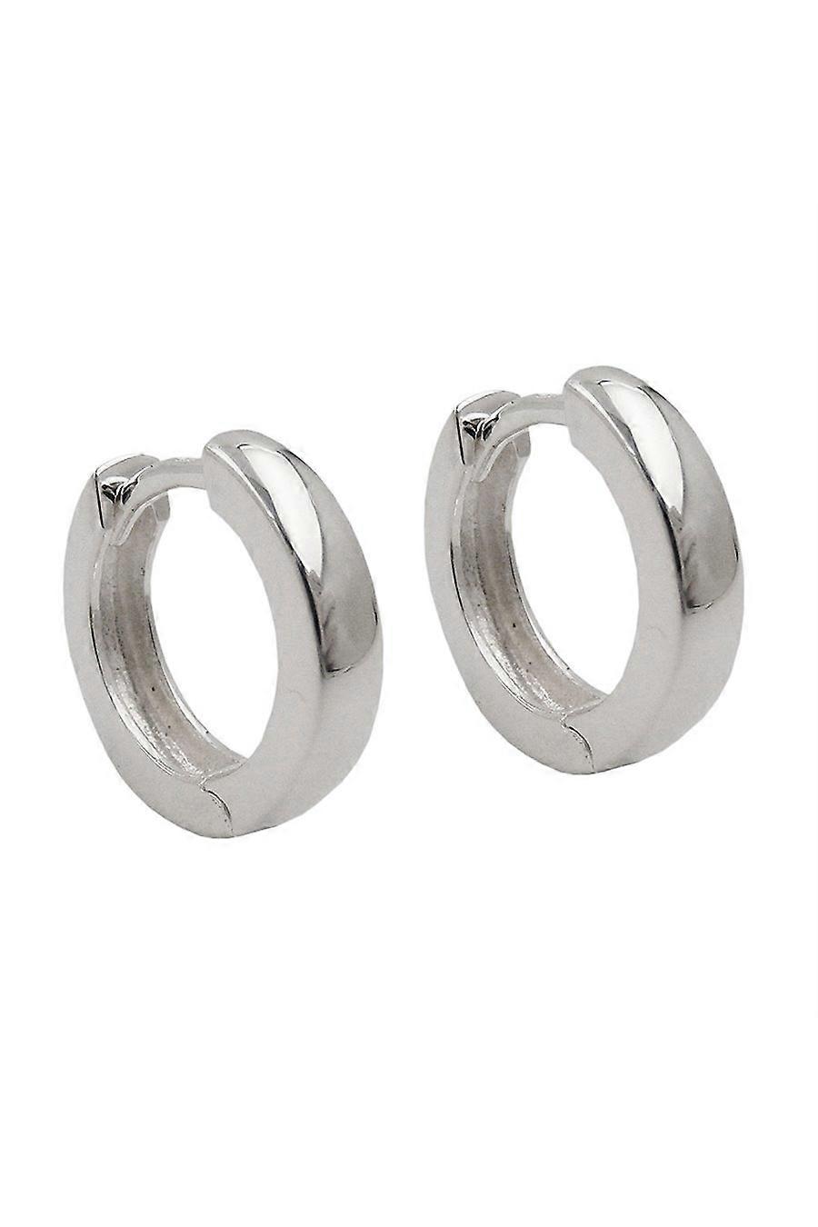 Hoop Earrings 11x2,5mm Silver 925 - Gl93614