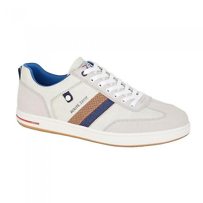R21 Mens Stripe Casual Trainers