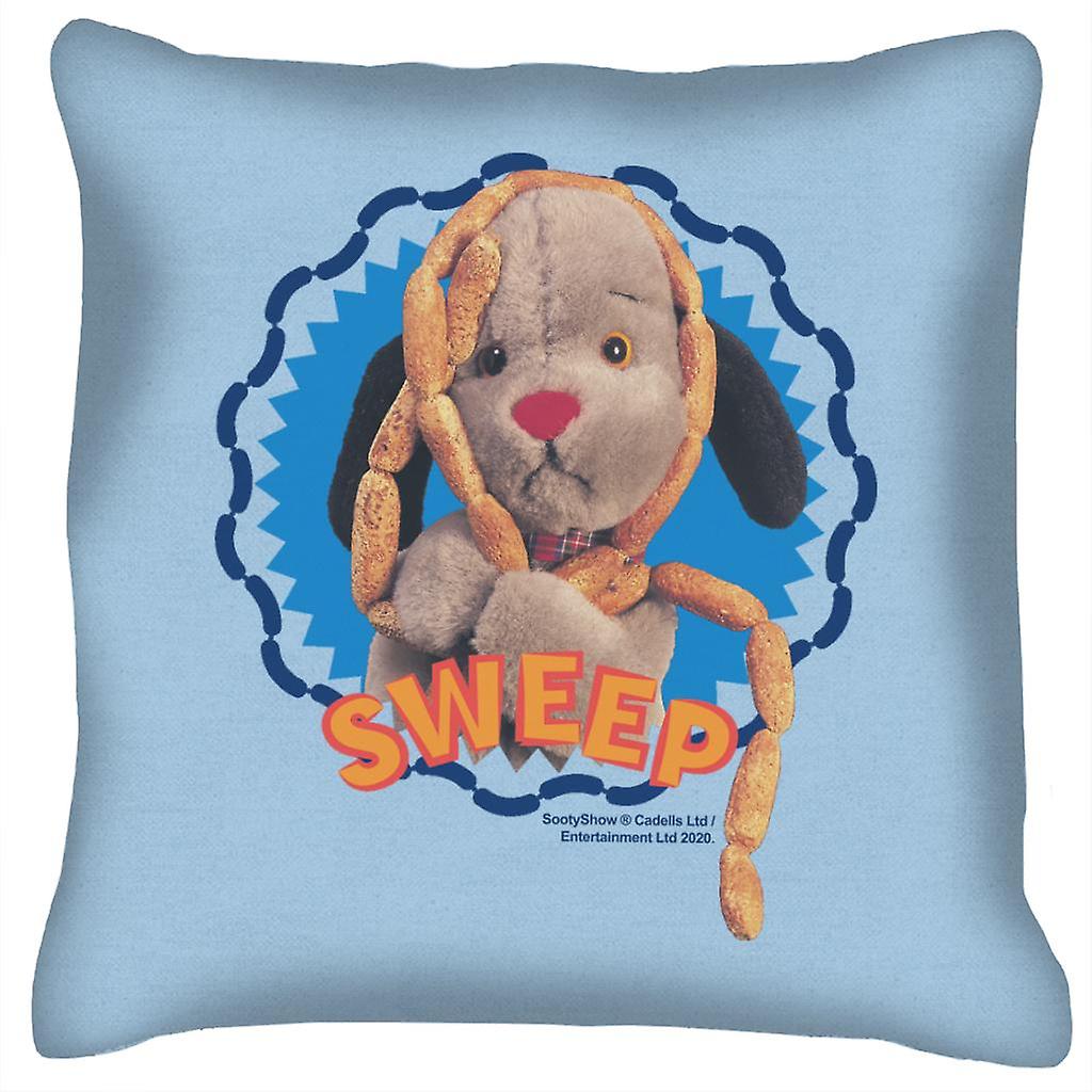 Sooty Sweep Sausage Cushion