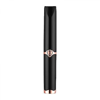 Veeki Heated Eyelash Curler, USB Rechargeable 2 in 1 Clip-Type & Built-in Comb Heat Lash Curler with 3 Temperature ModesBlack