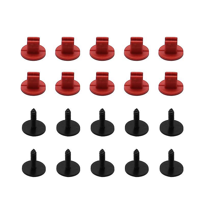 Engine Undertray Cover Clips 20Pcs Engine Shield Guard Screws Grommets Bottom Shield Guard Replaceme