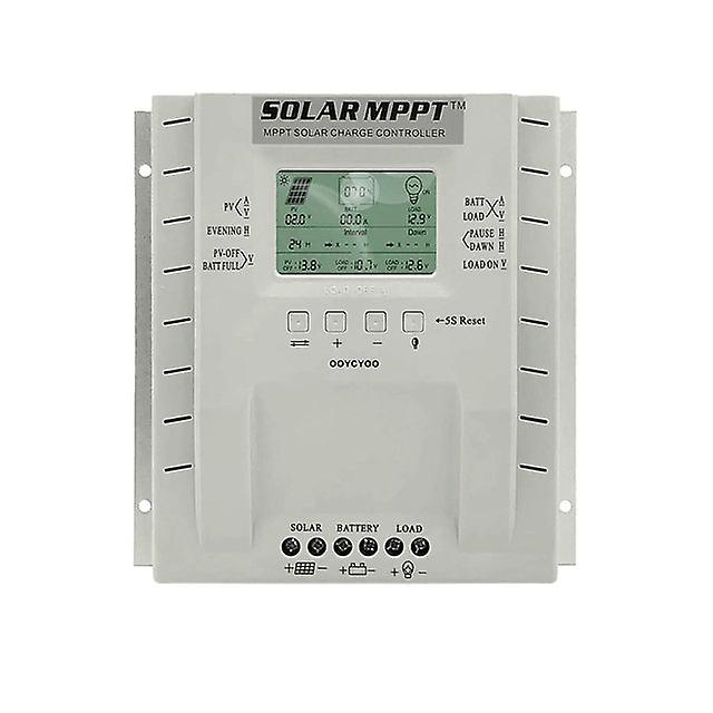 Dc 12v/24v Mppt Charge Controller 60 Amp Auto 60a Solar Panel Charge Regulator With Blacklight Lcd Display Multi-coloured