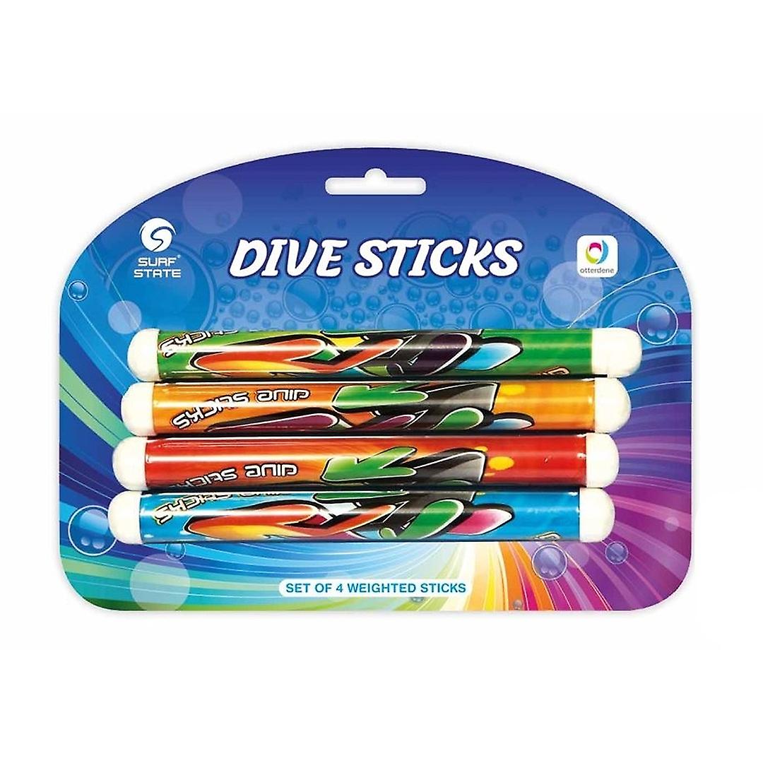 Surf State Dive Sticks - Set med 4 viktade pinnar