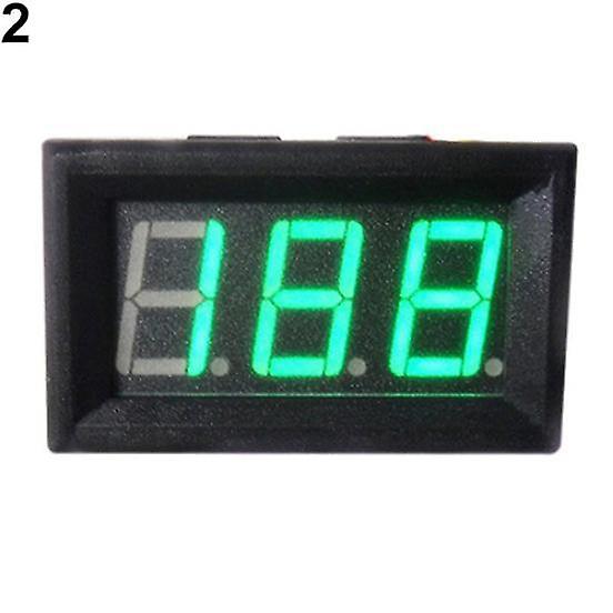 Portable DC 0-30V Voltmeter LED Display Panel Car Motor Digital Voltage Meter