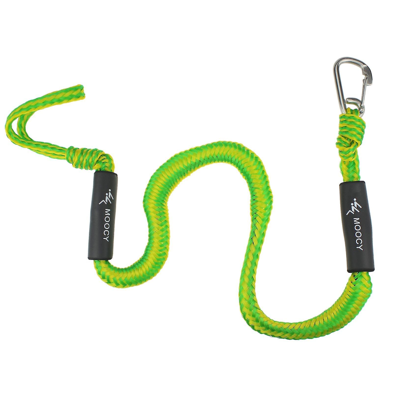 Boat Bungee Dock Line With Hook Bungee Docking Rope Mooring Rope For Boats Pontoon Jet Waverunner