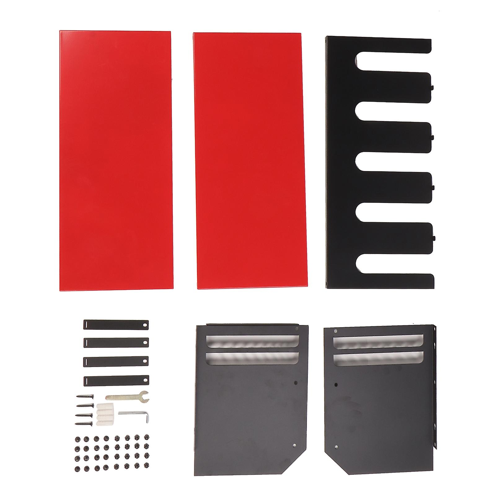 Power Tool Organizer 4 Slots Iron Structure Multifunctional Compact Drill Holder Wall Mount for Workshop Warehouse