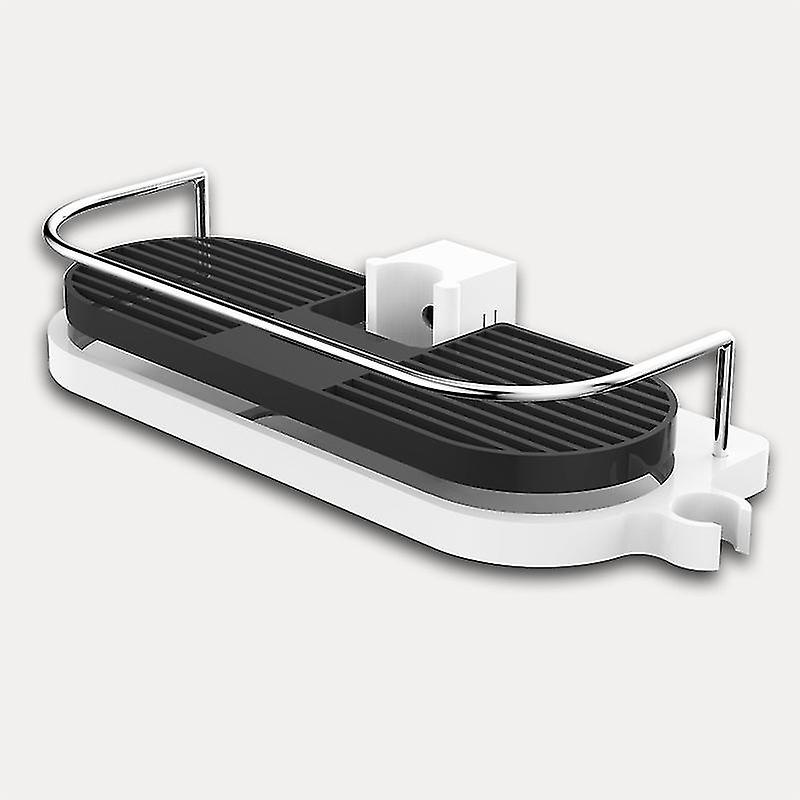 Bathroom storage, perforated shelf without toilet, shower tray, multifunction soap dish