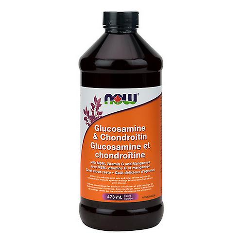 Liq Glucosamine + Chondroitin + MSM, 473 Ml by Now