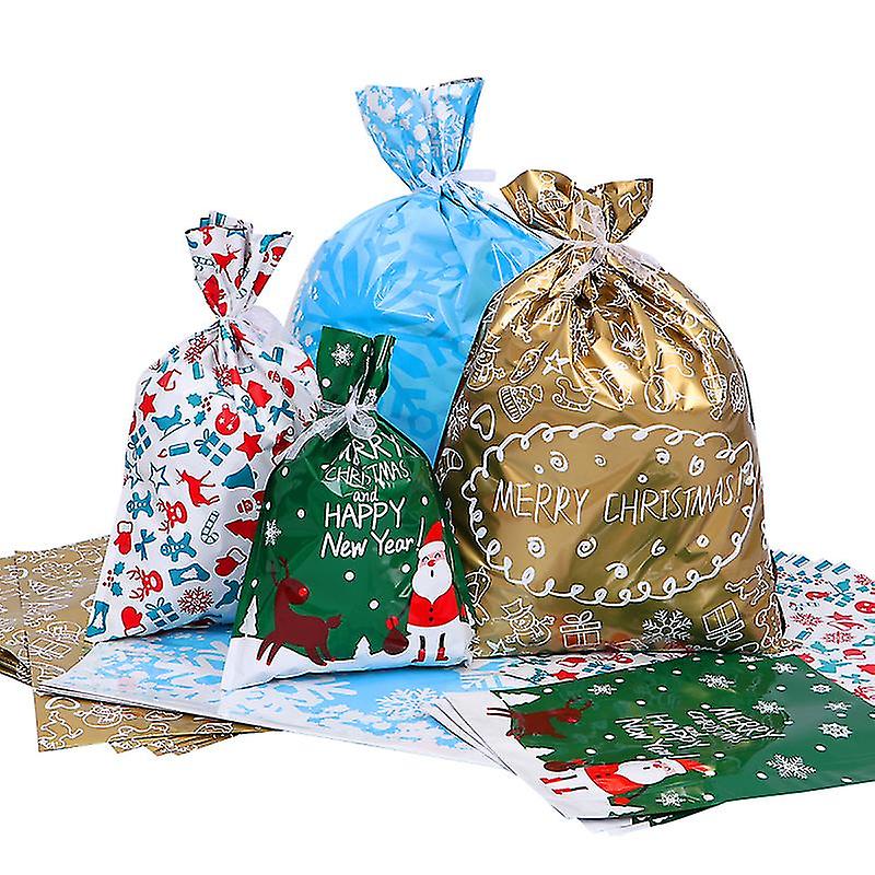 30pcs Christmas Foil Candy Bags