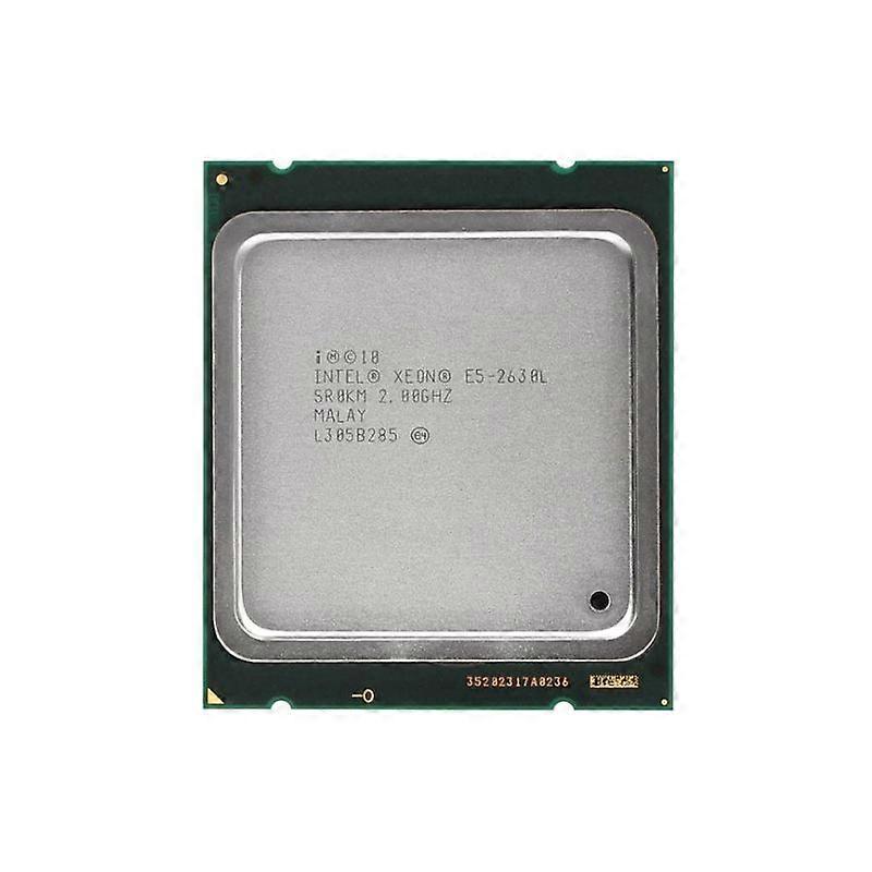 Xeon E5-2630L CPU - Socket LGA 2011 6 Cores 12 Threads 2.4GHz 15MB L3 Cache 60W.