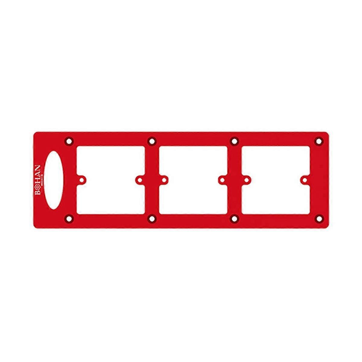 Switch Socket Bottom 86 Box Slotted Scribing Template Tool Opening Hole Decoration Tool Template Electrical Outlet A