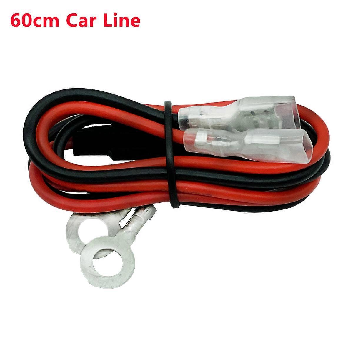 12-24v Car Round Temperature Voltmeter Auto Voltage Test Display Digital Measurement For Car Motorcycle Boat Yacht Voltmeter