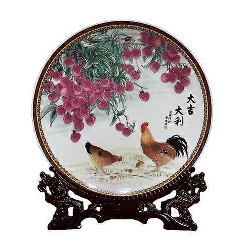 Decorative Trays-Auspicious-Great Luck & Prosperity Plate