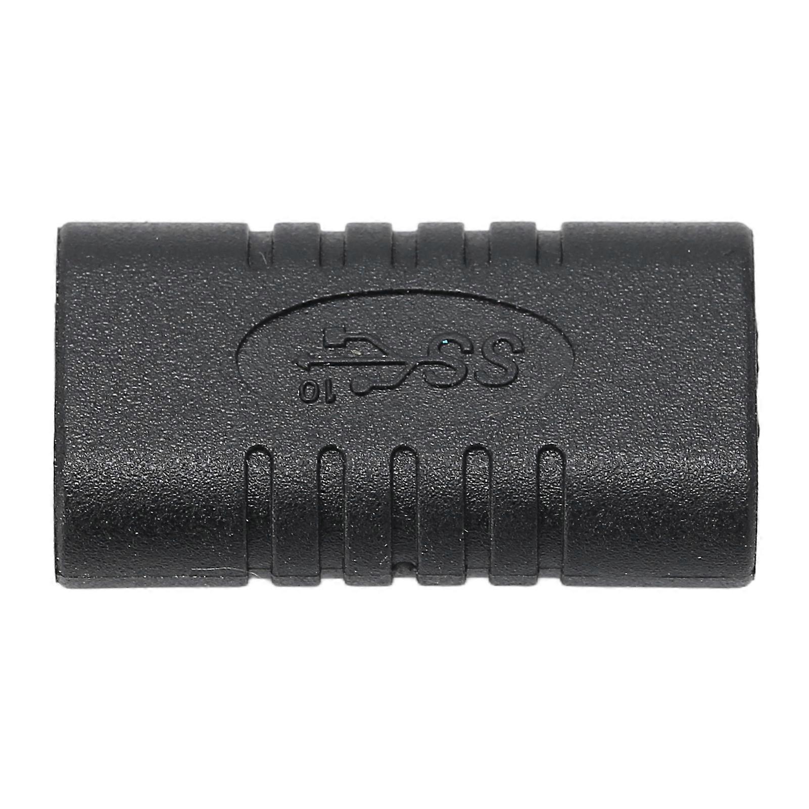 Type C Female to Type C Female Coupler Type C Extension Connector for MacBook Pro for Galaxy S8 for Nexus 6P 5X