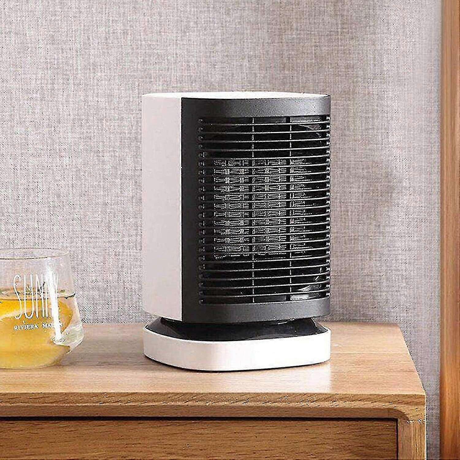 Talvikannettava minisähkölämmitin tuulettimella ja lämmittimellä - pieni kodinlämmitin pöytälämmitin - tila