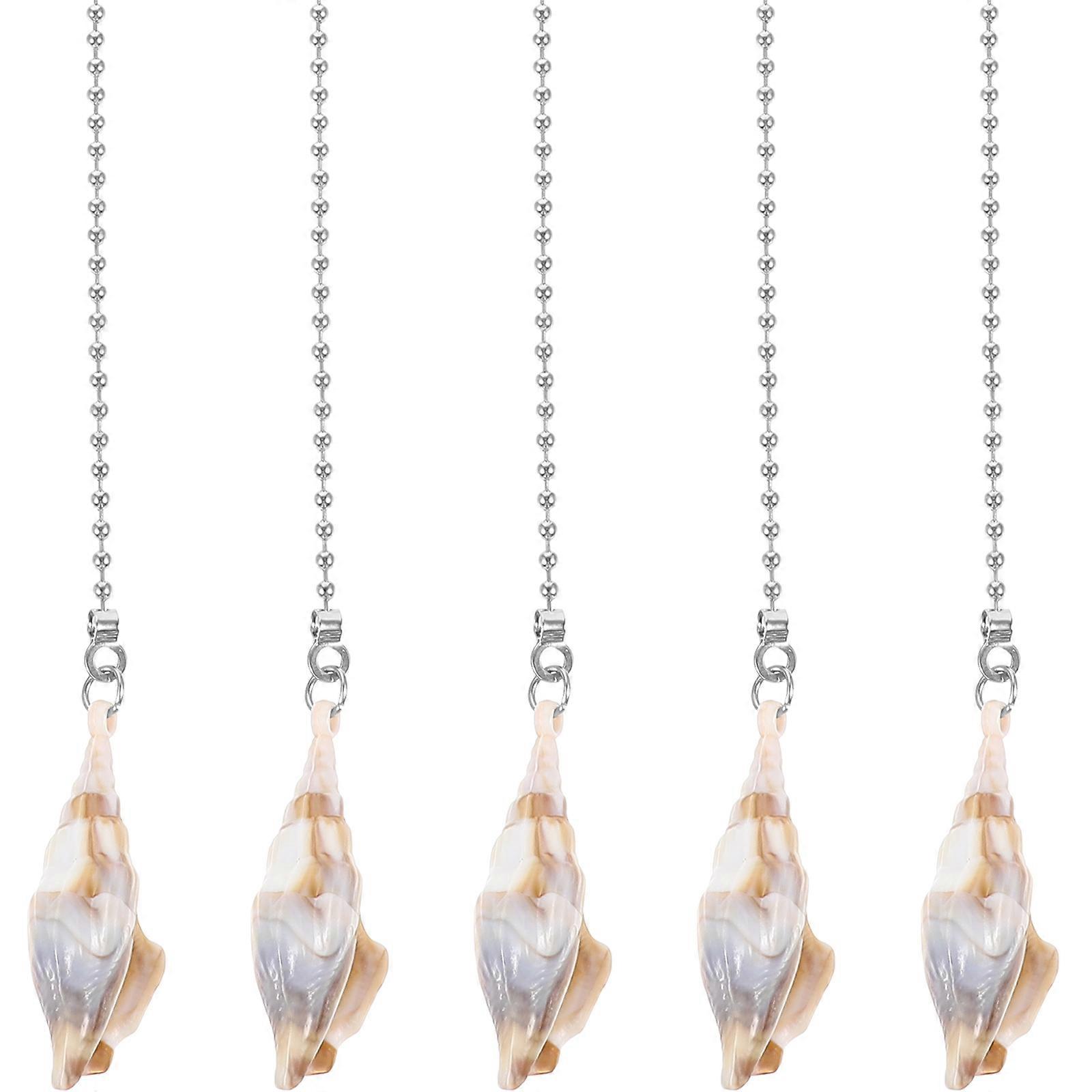 5pcs Ceiling Fan Pull Chain Ceiling Fan Pull Chain Extension Light Pulling Chain Replacement Pull Chain