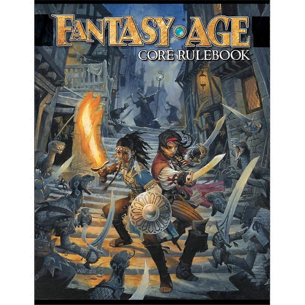 Fantasy Age Core Rulebook 2nd Edition for Role Playing Gamers w/ Adventure Game