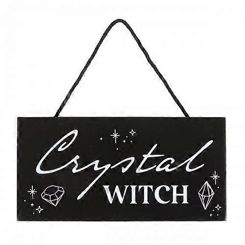 Something Different Crystal Witch Hanging Sign