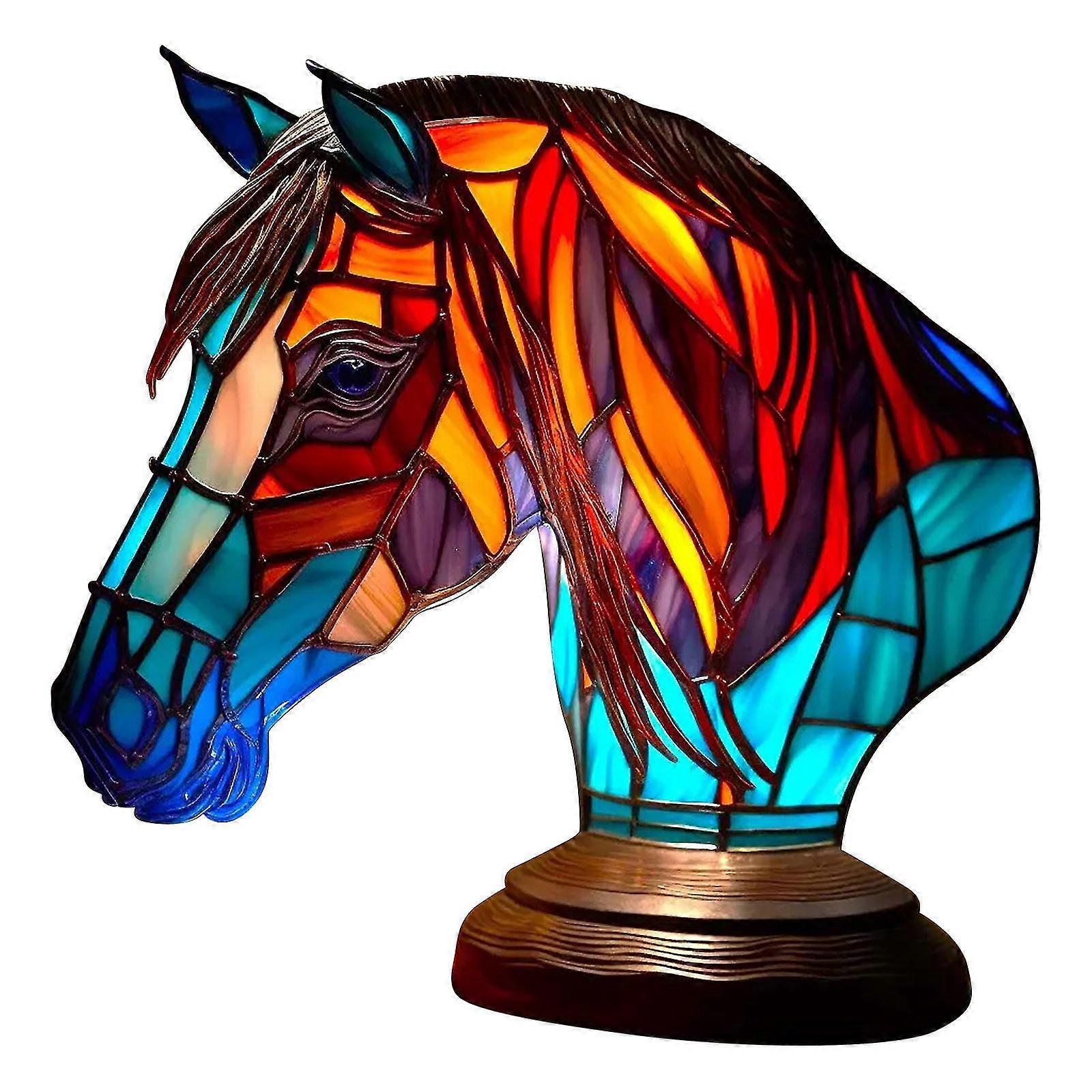 Flat Metal Tabletop Decoration And Home Decoration Animals Table Lamp Series-Yvan