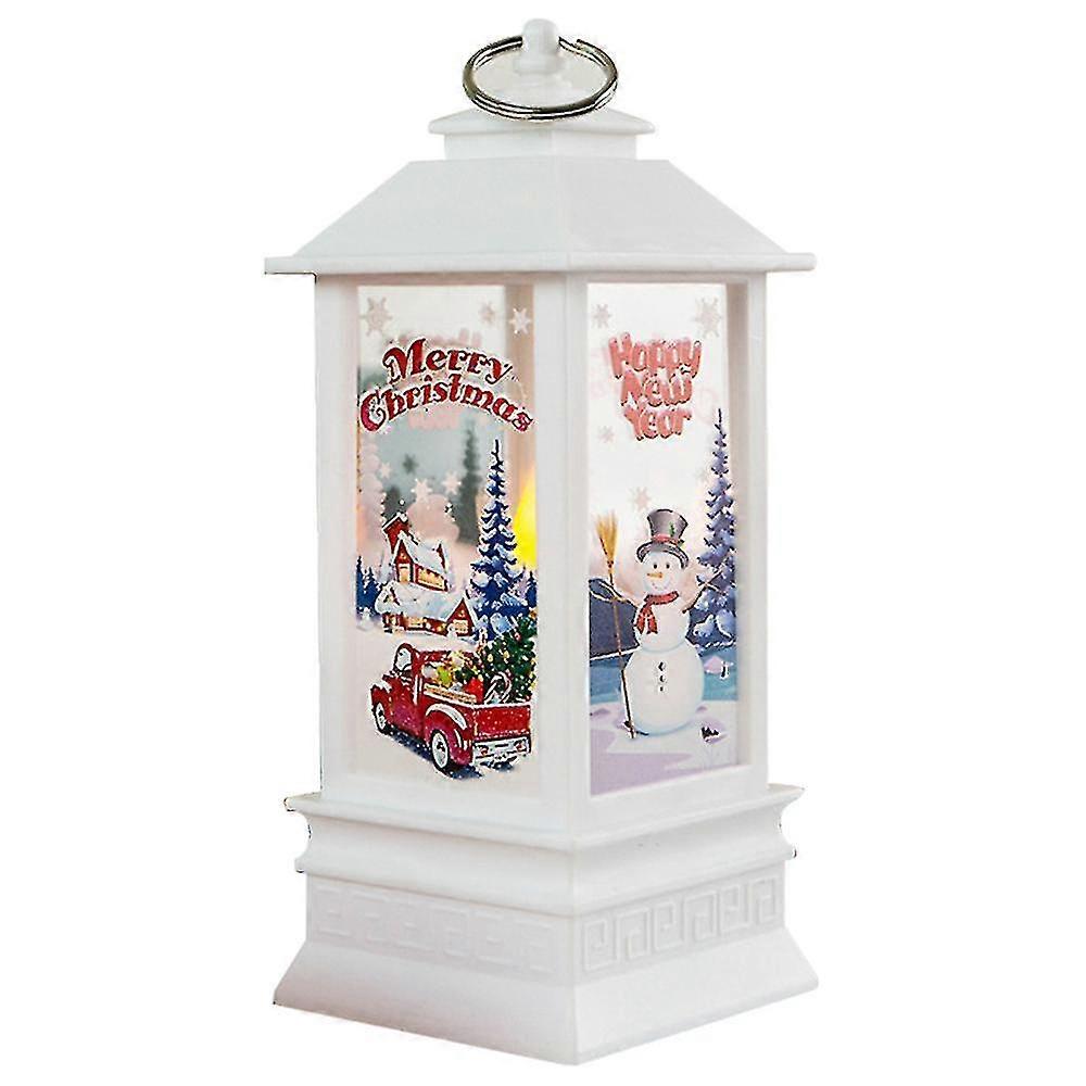 Lámpara de candelabro de Navidad, lámpara de candelabro de Navidad