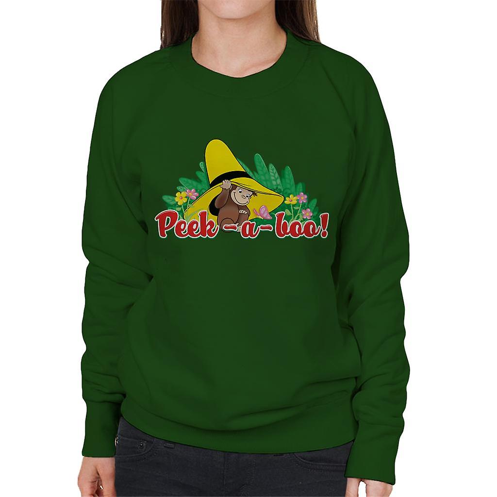 Curious George Finds A Butterfly Women's Sweatshirt
