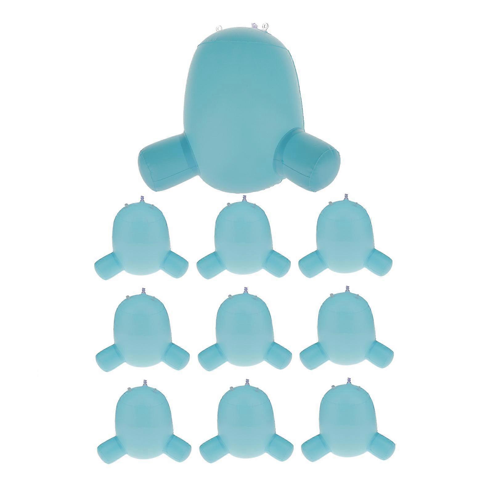 10x Inflateble Buttock Models Convenient PVC Diaper Display Stands for Store Pink