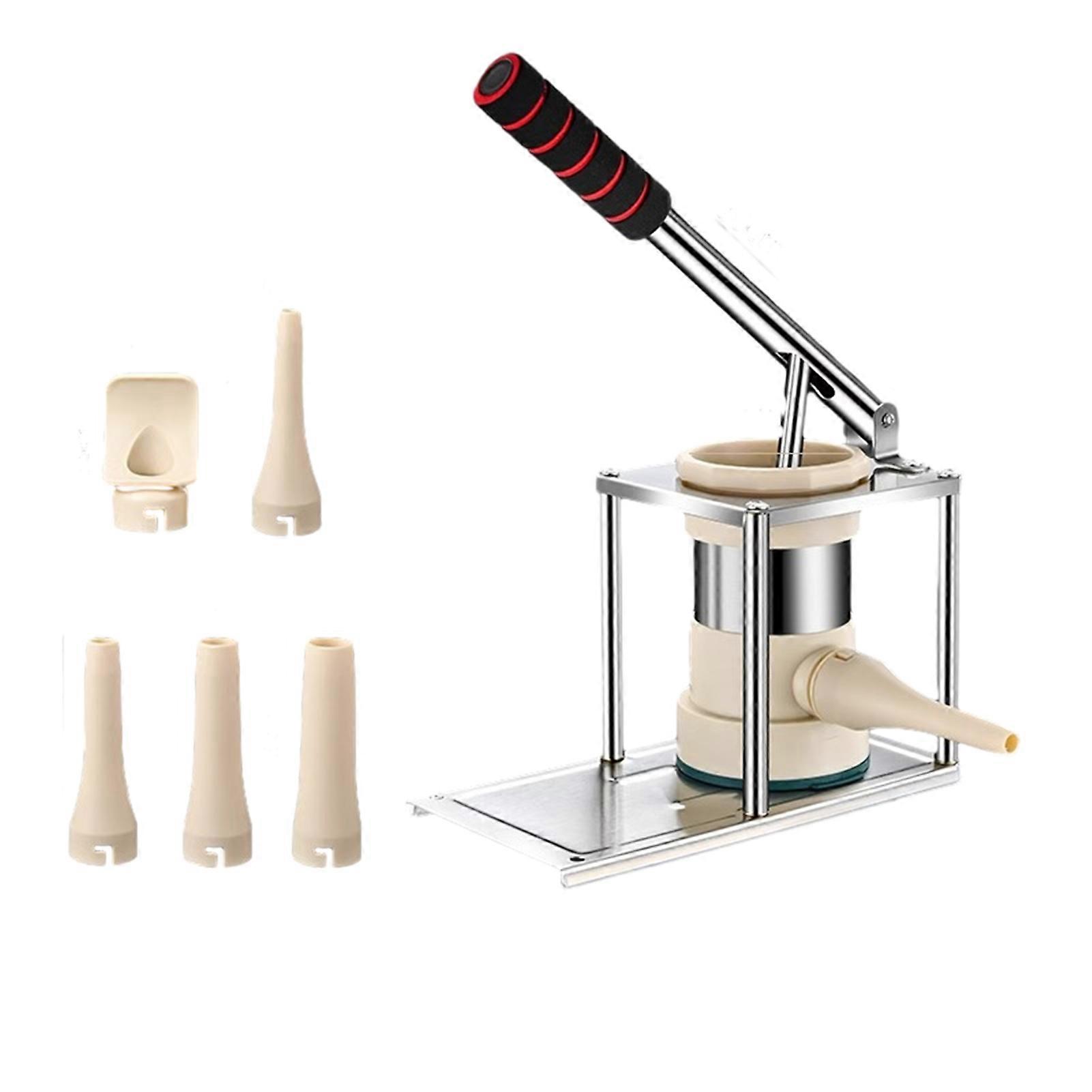 2 in 1 Press-type Sausage Maker Dismountable Washable Sausage Machine for Home Kitchen