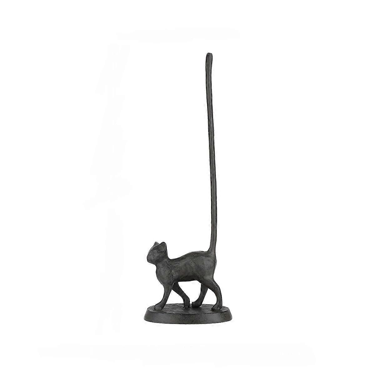 ZK-Antique Cast Iron Storage Rack - Multipurpose - H 33cm