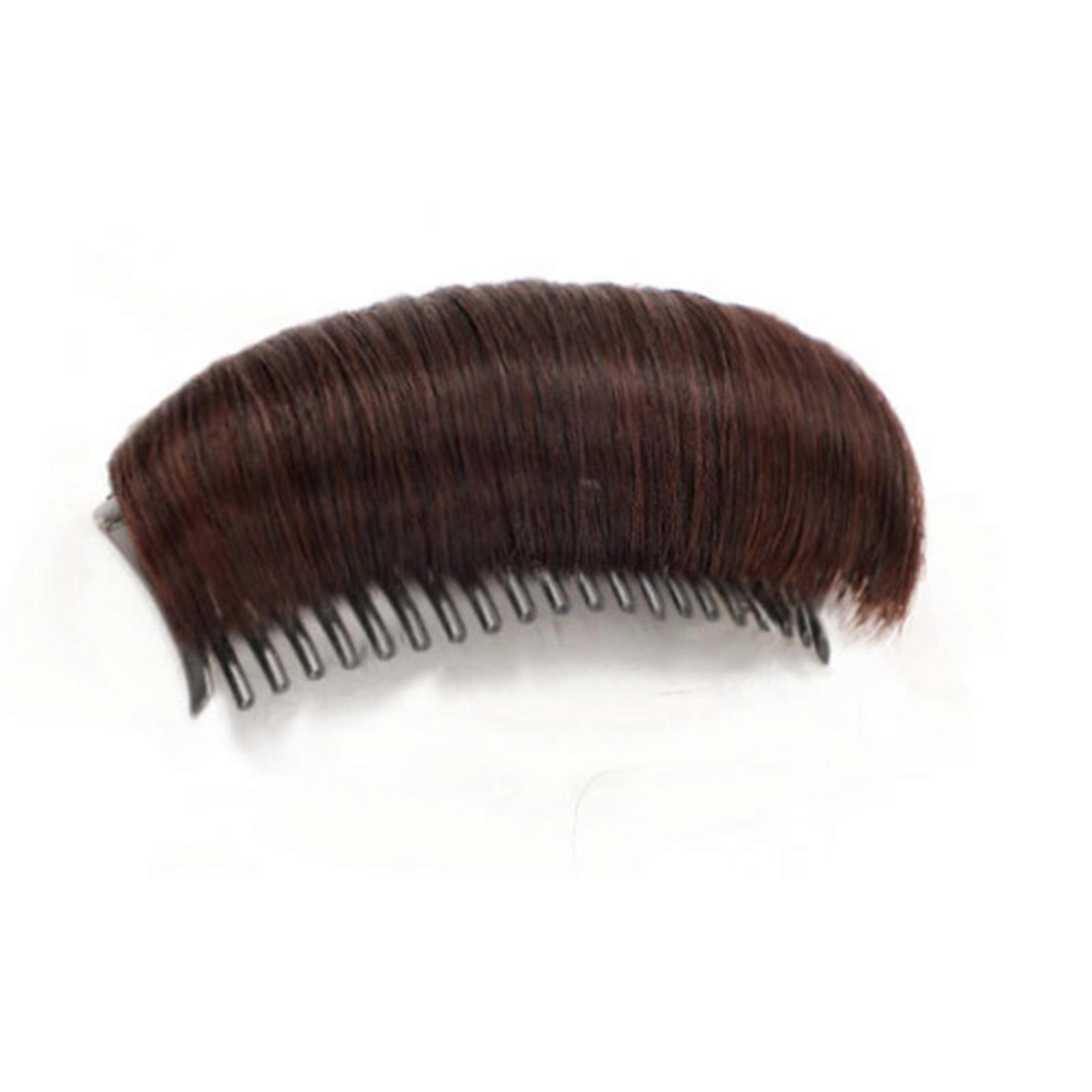 Coussin de cheveux invisible Chignon à cheveux invisible Fausse pince à cheveux invisible Coussin à cheveux invisible Noir Pince à bosse pour cheveux naturels de volume Ensembles cosmétiques de bricolage FLY4766