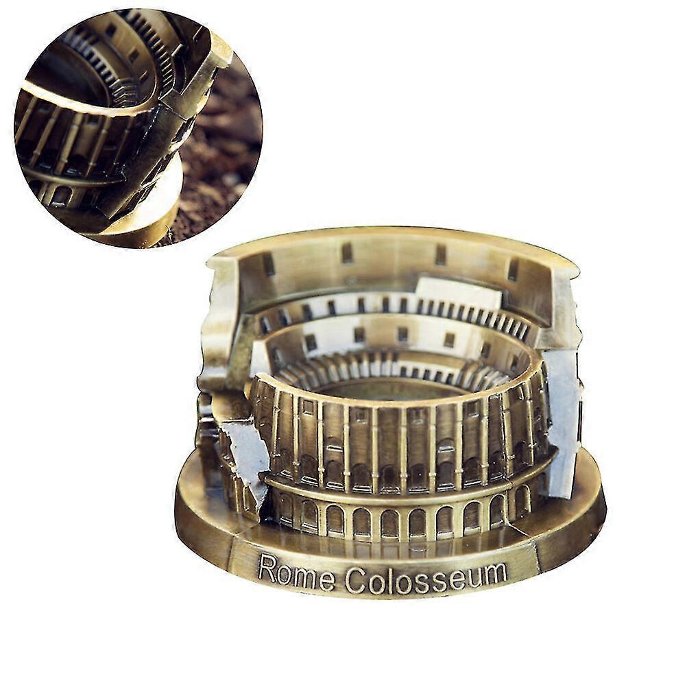 オフィスデコア 金属 手工芸品 ローマ コロッセオ 彫像 コロッセオ