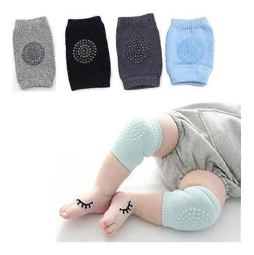 Yaju Baby Knee Pads Crawling Protective Crawling Knee,baby Knee Pads Kids Baby Learning To Run Crawling Knee Pads Anti-drop Anti-slip With Terry Spon
