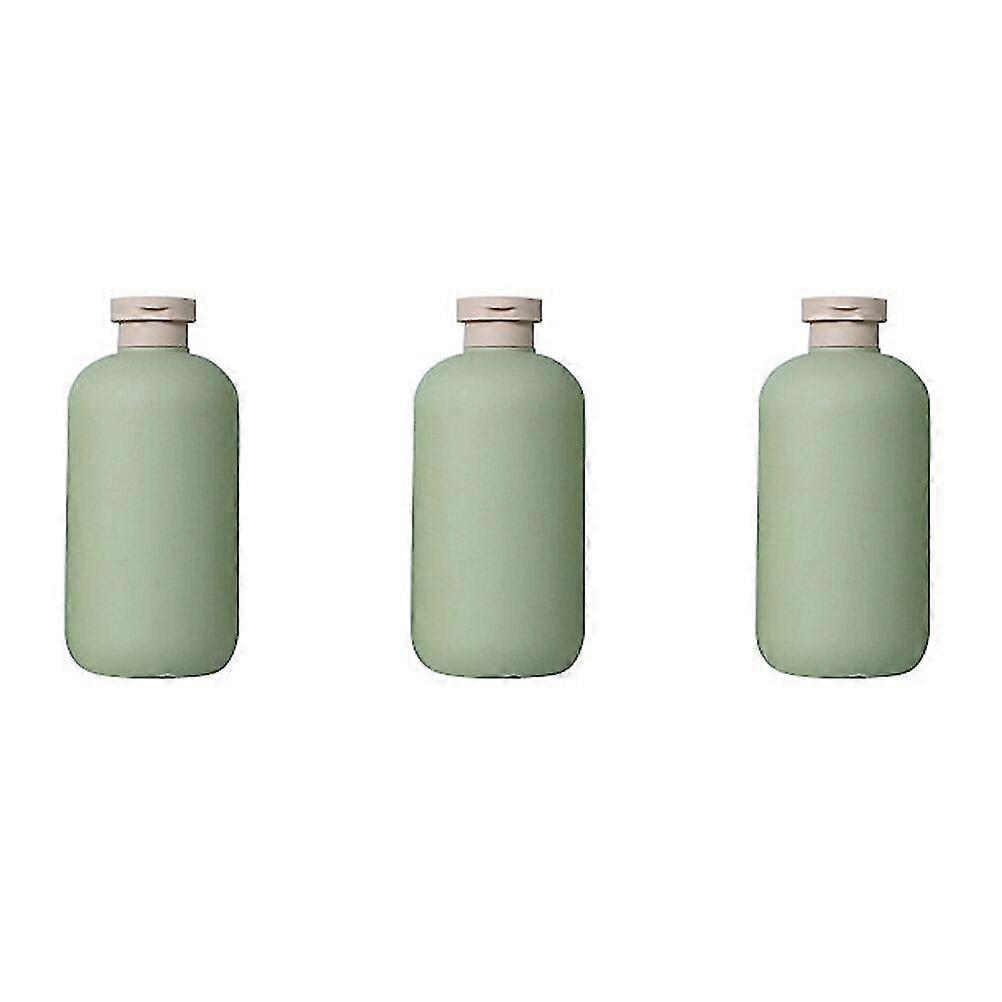 3 Pcs Clear Container Lid Refillable Pump Bottle Shampoo Bottles Empty Pump Bottle Sub Bottle Shampoo