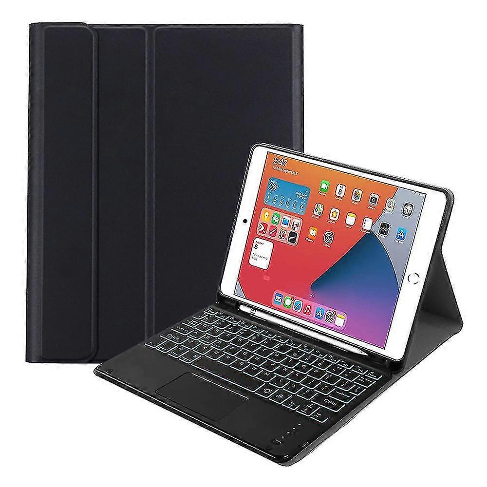 Touchpad Keyboard Case Ipad 2018/2017/air/air2/pro 9.7/ipad 5, 6, 7, 8, 9 Case With Wireless Detachable Bluetooth Keyboard Built-in Pencil Holder