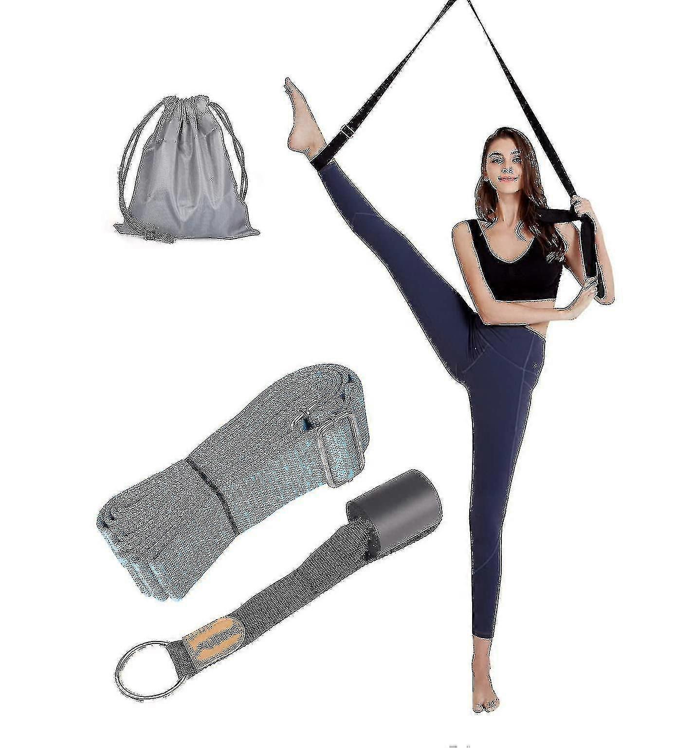 Alg Flexibility Trainer Adjustable Leg Stratcher Band-colorsky Blue