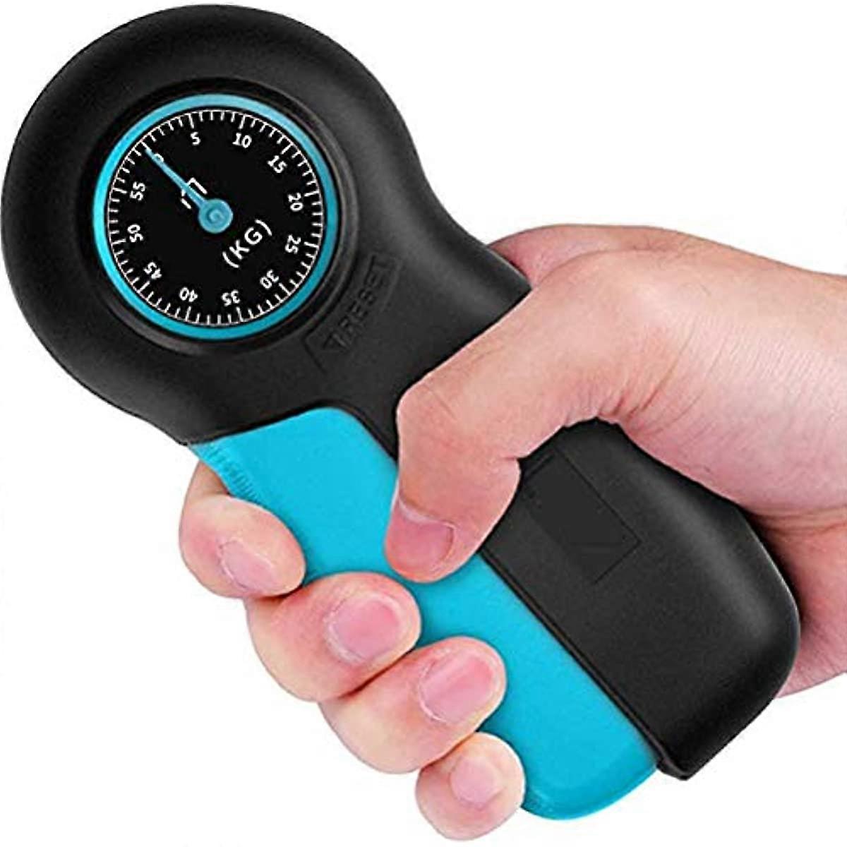 Wopohy Hand Strength Meter Digital Hand Grip Dynamometer Hand Trainer Finger Trainer for Hand Strength Training