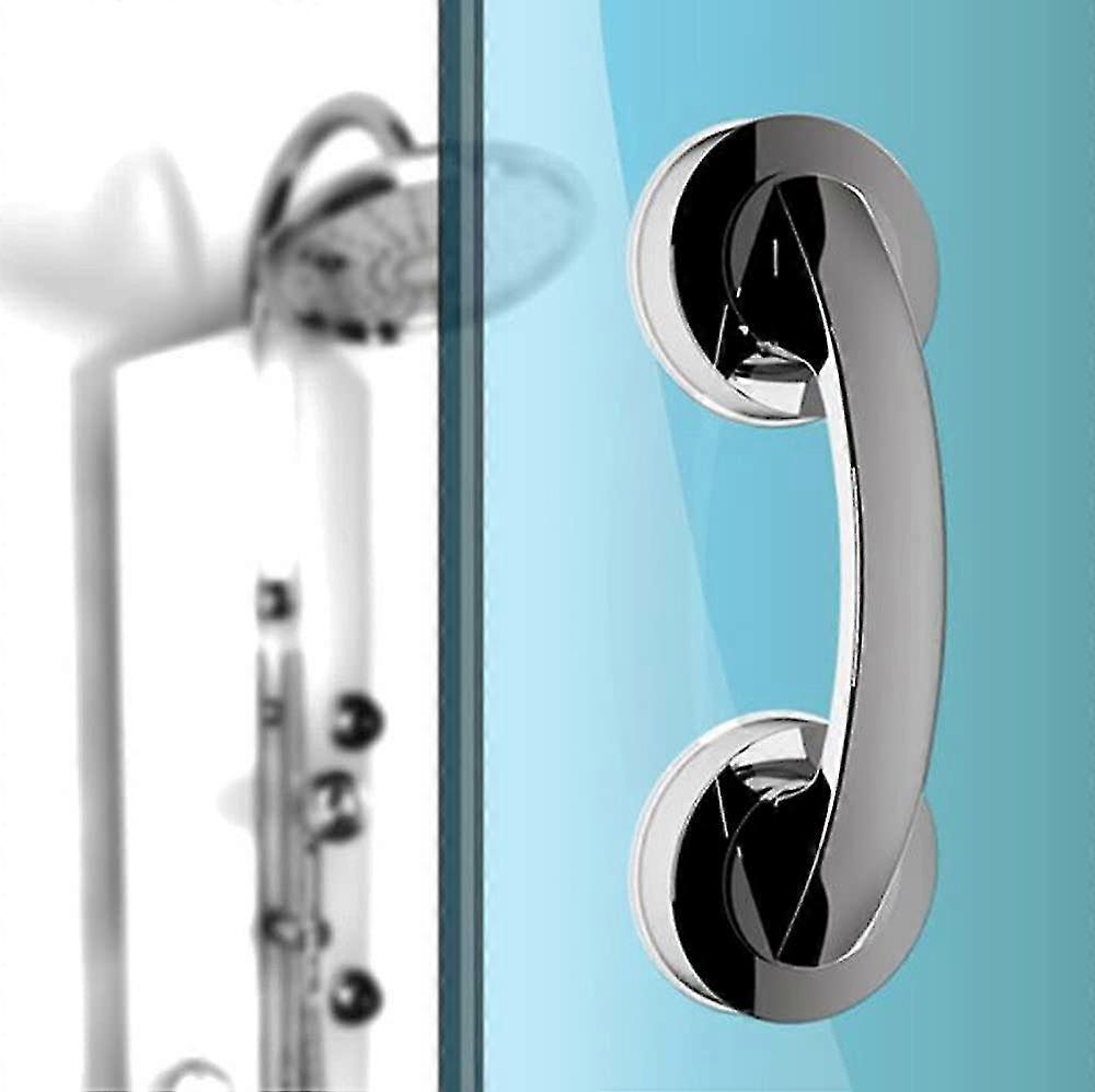 Large Glass Door And Window Handles, Sliding Bathroom Doors, Cabinets, No-hole Handles, Fridge Handles, Shower Grab Bars (silver)
