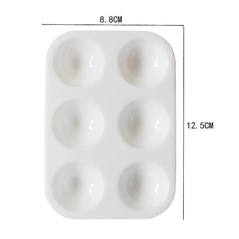 5pcs Plastic Paint Palettes,art