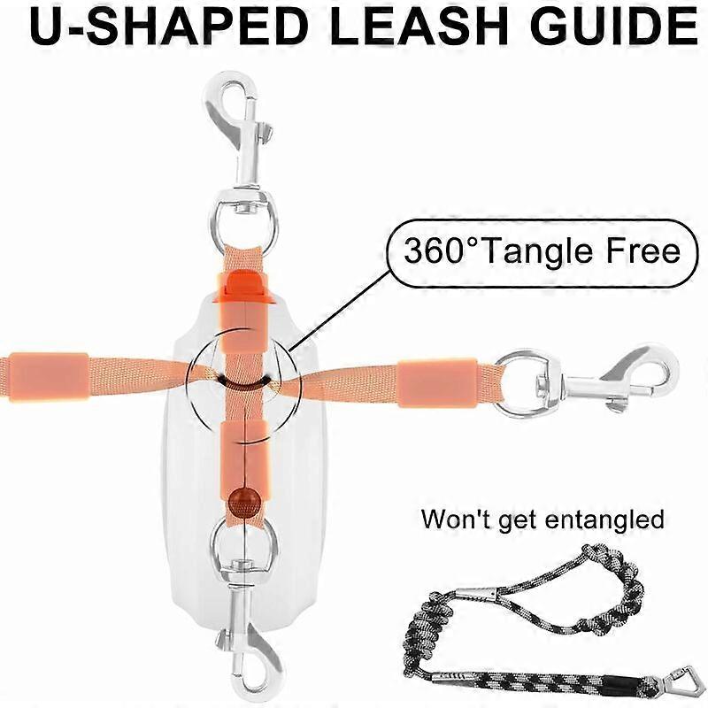 5M Automatic Retractable Dog Leash: with LED Light Retractable Do