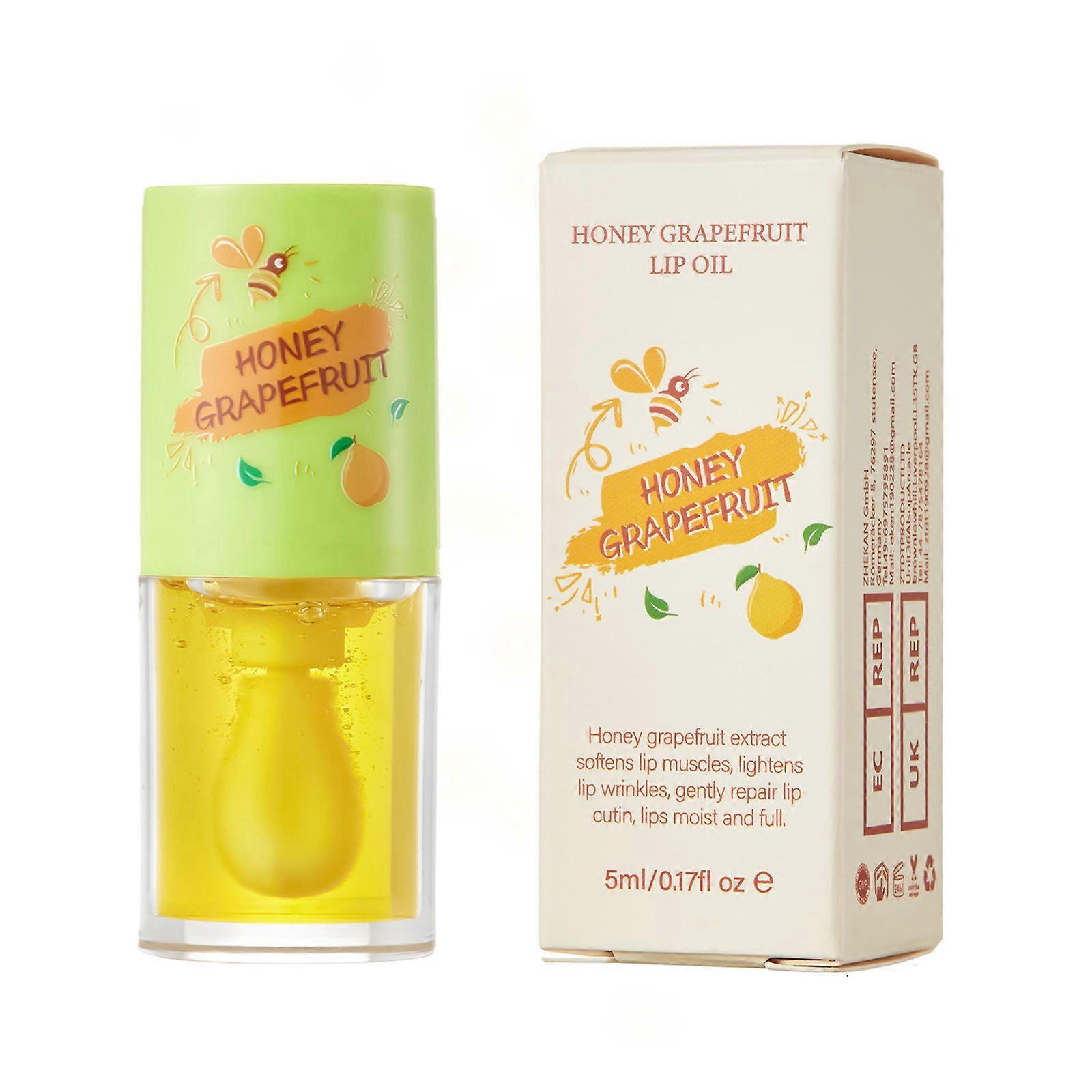 Hydratant Hydratant Éclaircissant Rides des lèvres Soin des lèvres anti-dessèchement Huile à lèvres 5ml