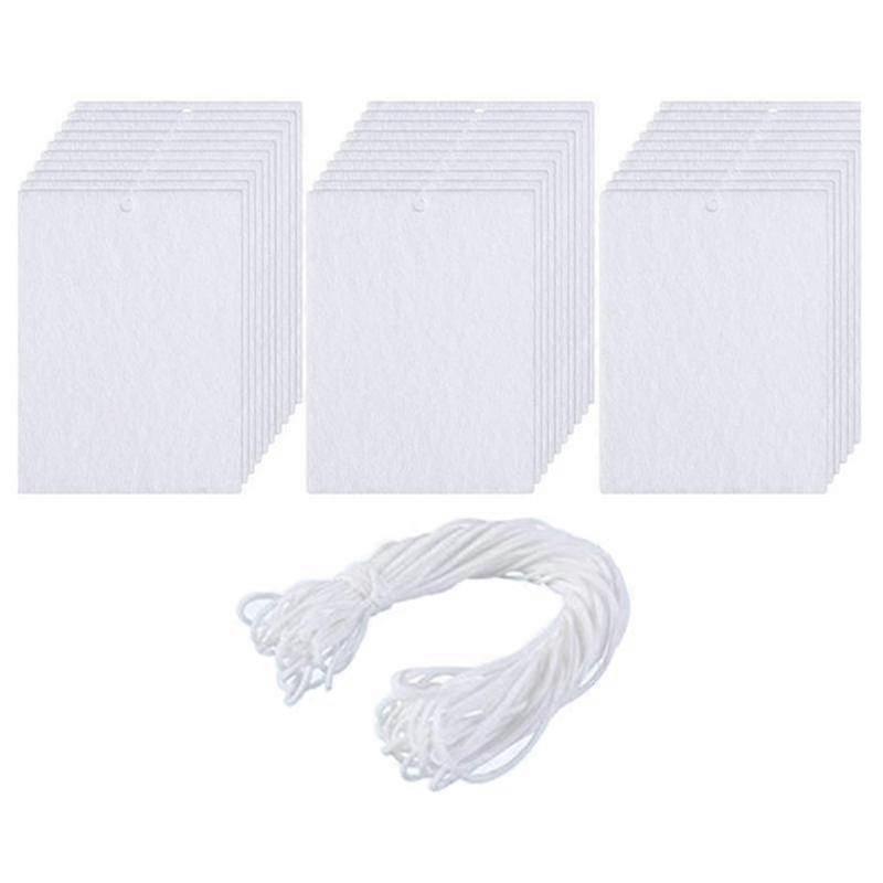 Felt Thermal Transfer Key Chain Double-side Key Tags For Home Decoration