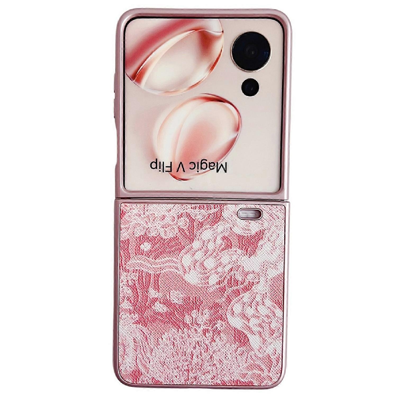 Embroidery Style Case For Honor Magic V Flip