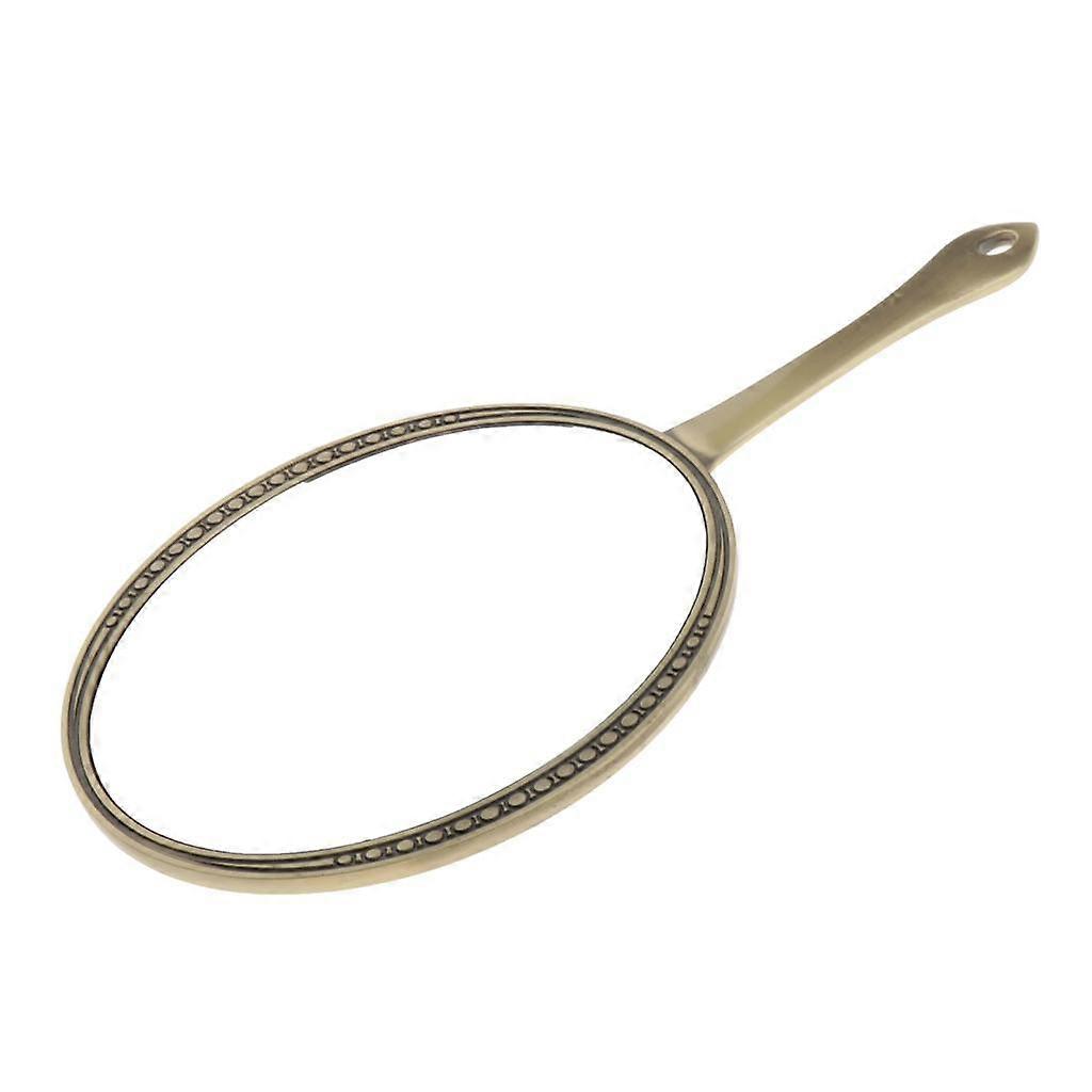 4x 7'' Oval Handheld Makeup Cosmetic