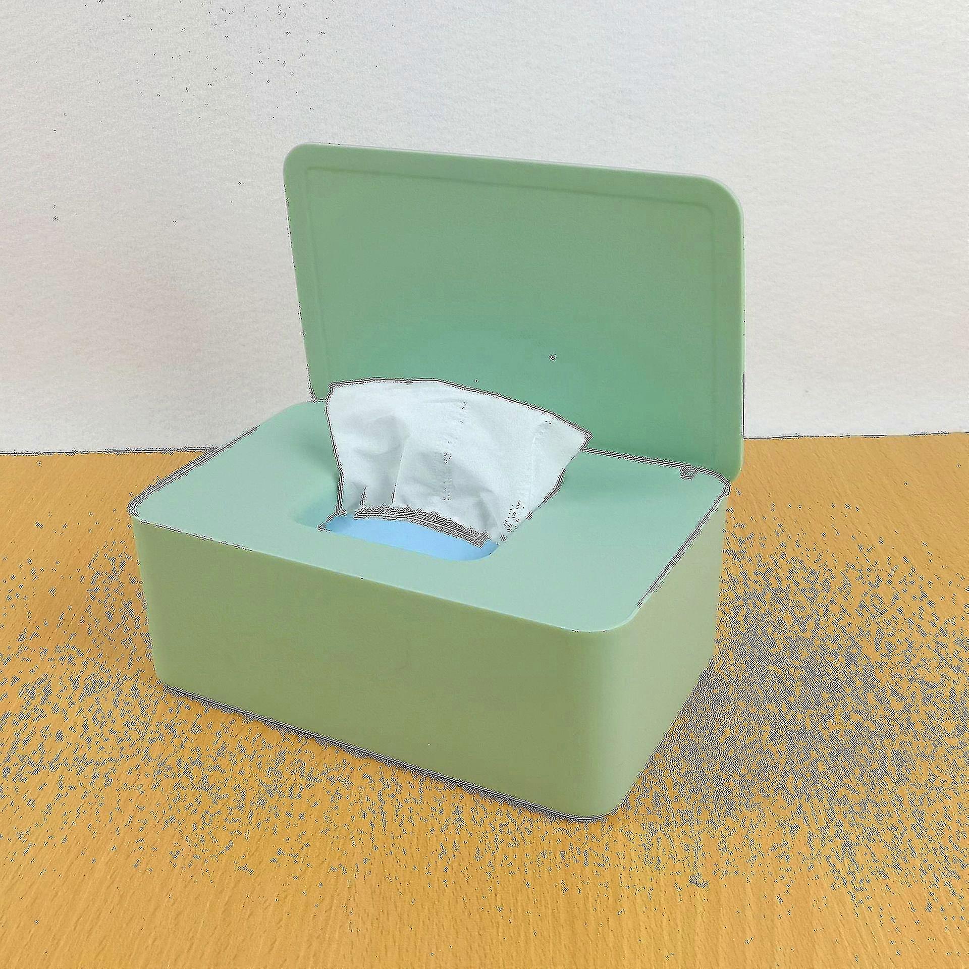 Wet Wipes Storage Box Wipes Dispenser Holder Tissue Storage Box Case With Lid Dustproof