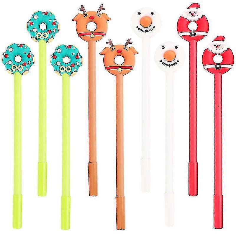 9pcs Christmas Writing Pen