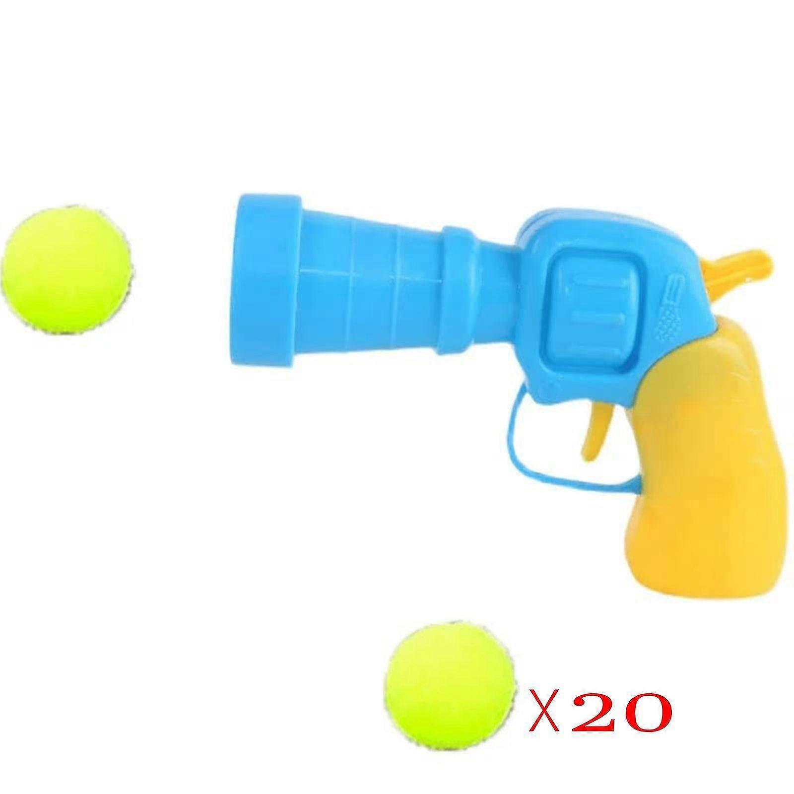 Plush Ball Shooting Guns Mini Foam Ball Blasters Cool Shooting Toys For Kids Fun Toys For Outdoors, Indoors, Yard, Camping, Best Birthday Gift